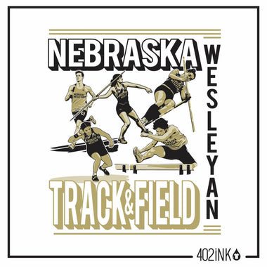 Track and Field Athlete Action Collage