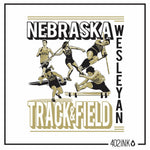 Track and Field Athlete Action Collage
