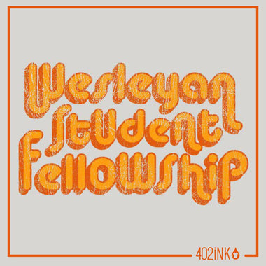 Wesleyan Student Fellowship Retro Script