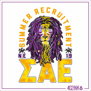 Rasta Lion Summer Recruitment Shirt