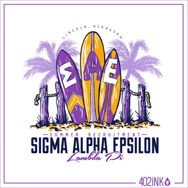Surfboard Summer Recruitment Shirt
