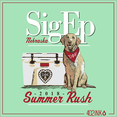 SigEp Dog Summer Rush Shirt