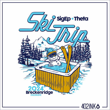 Snowman Ski Trip Shirt