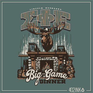 Cabin Big Game Dinner Shirt