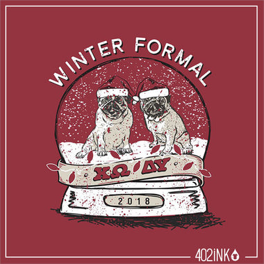 Pug Snowglobe Shirt