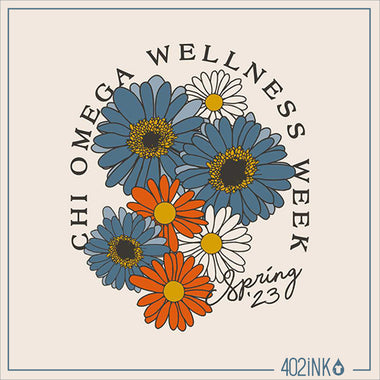 Wellness Week Flowers Shirt